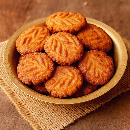 Treditinal Thekua with Deshi Ghee & Nuts